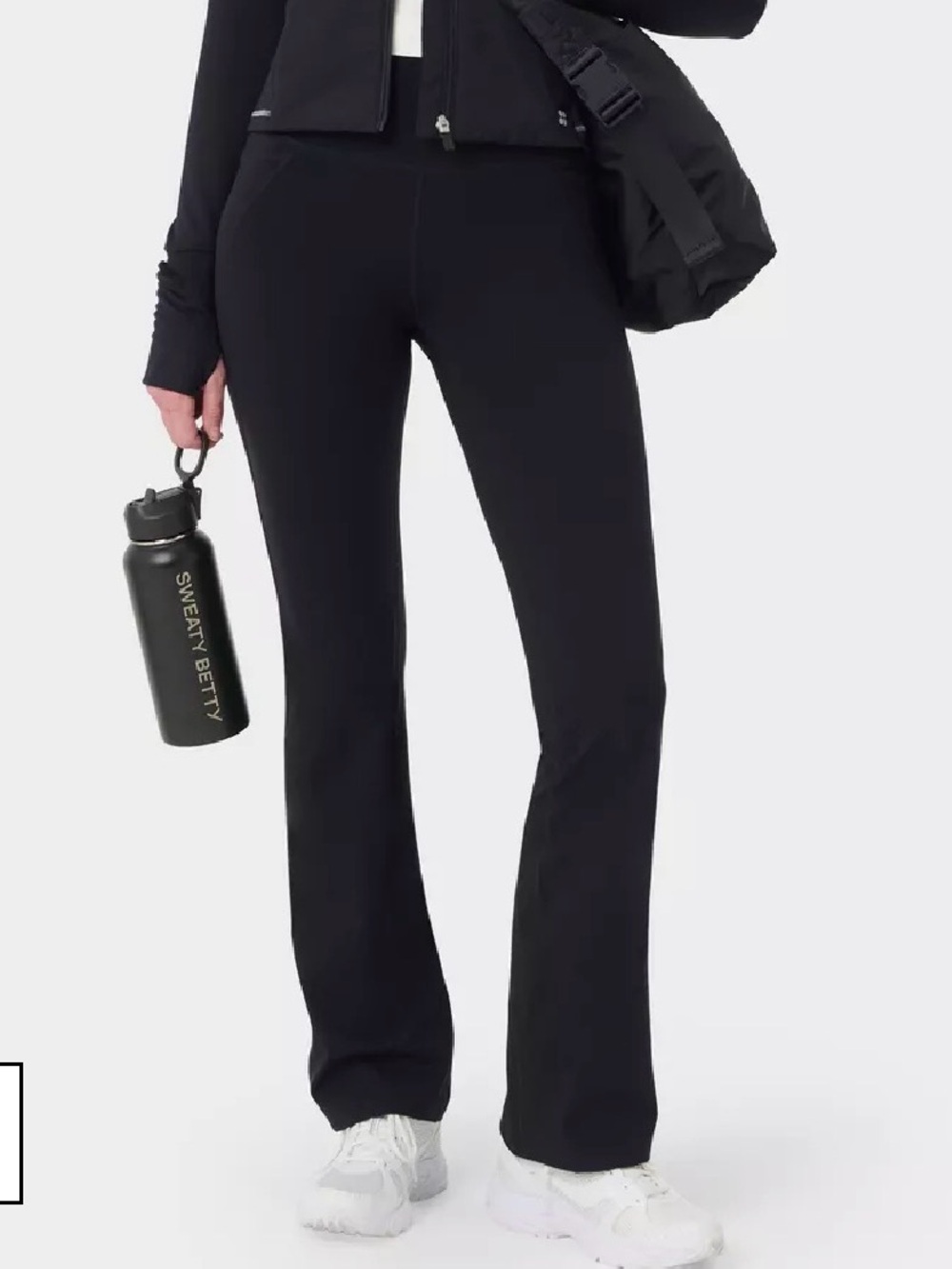 Sweaty Betty Power Performance 30” Bootcut Workout Trouser in Black Small NWT